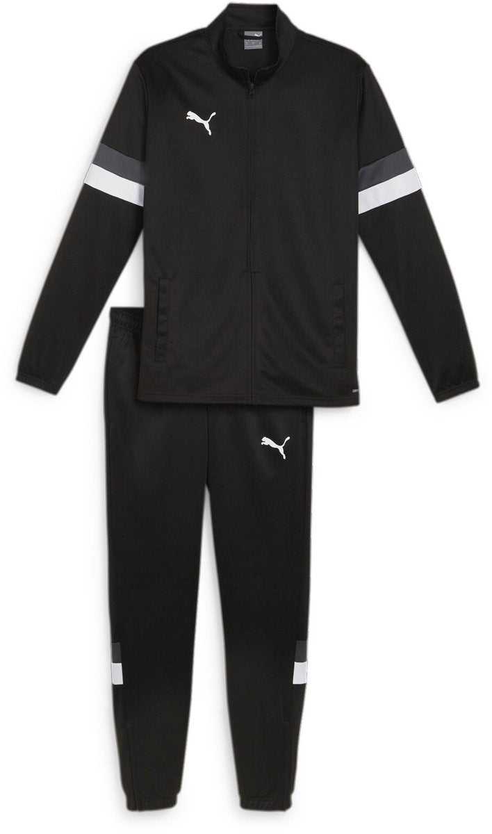 Tuta da ginnastica da uomo Puma Teamrise Tracksuit - nera-nera