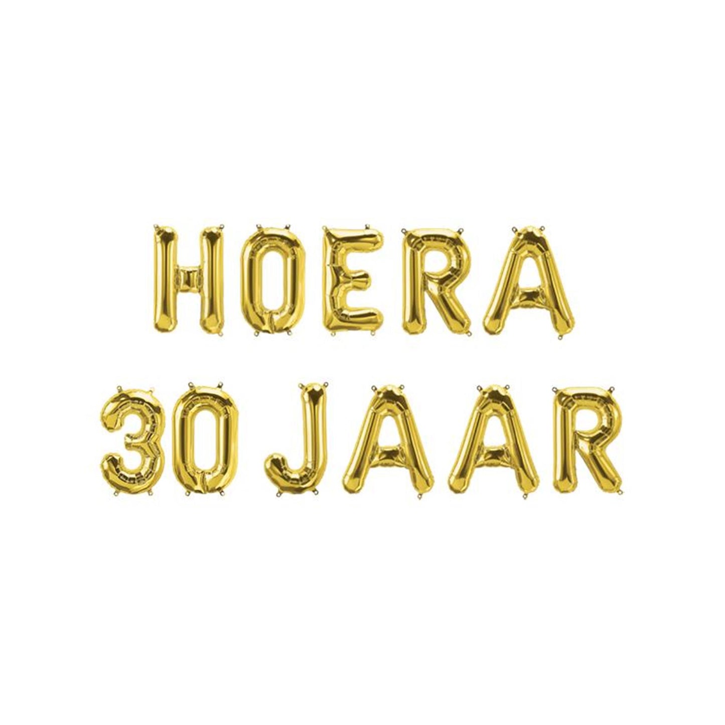 Ghirlanda di palloncini foil Paperdreams - Evviva 30 anni