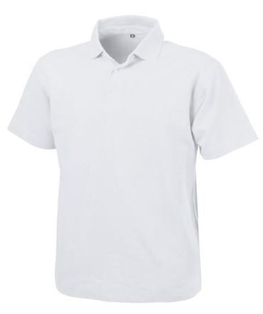 Polo Dassy leon algodón blanco m