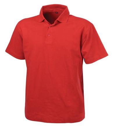 Polo Dassy leon cotone rosso m
