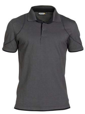 Dassy polo orbital gray black l