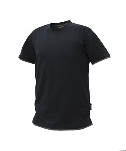 T-shirt Dassy cinetica nera grigia m