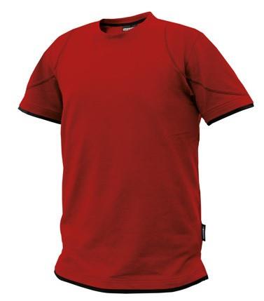 T-shirt Dassy cinetica rossa nera s
