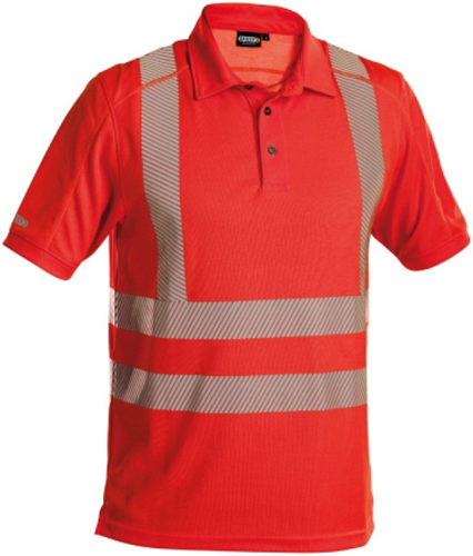 Dassy polo alta visibilidad brandon rojo xxl