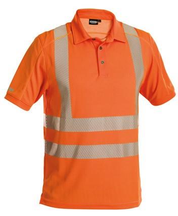 Polo dassy alta visibilidad brandon naranja m