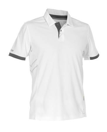 Polo Dassy Traxion bianca grigia xs