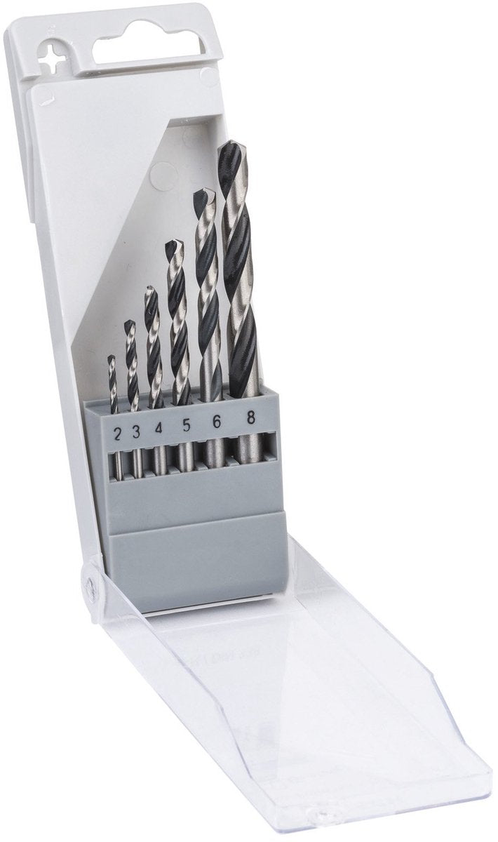 Serie Bosch hss pointteq - set punte per metallo - 6 pezzi - veloce e preciso