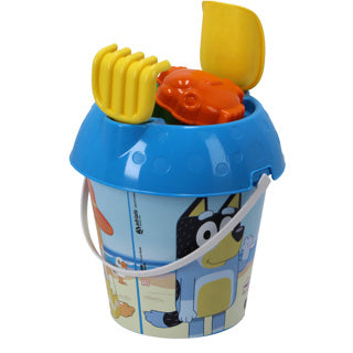Set bucket bluey a 5 pezzi 18 cm