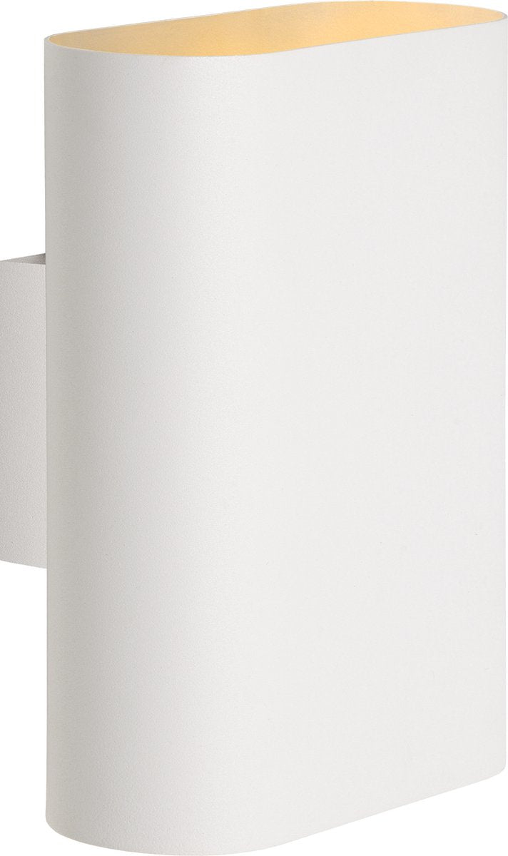Lucide ovalis - lámpara de pared - 2xe14 - blanco