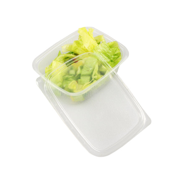 Contenitore + coperchio pp trasparente 108 x 27 mm (250x 125cc)