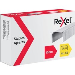 Punti Rexel n. 56 scatole da 1000 pezzi