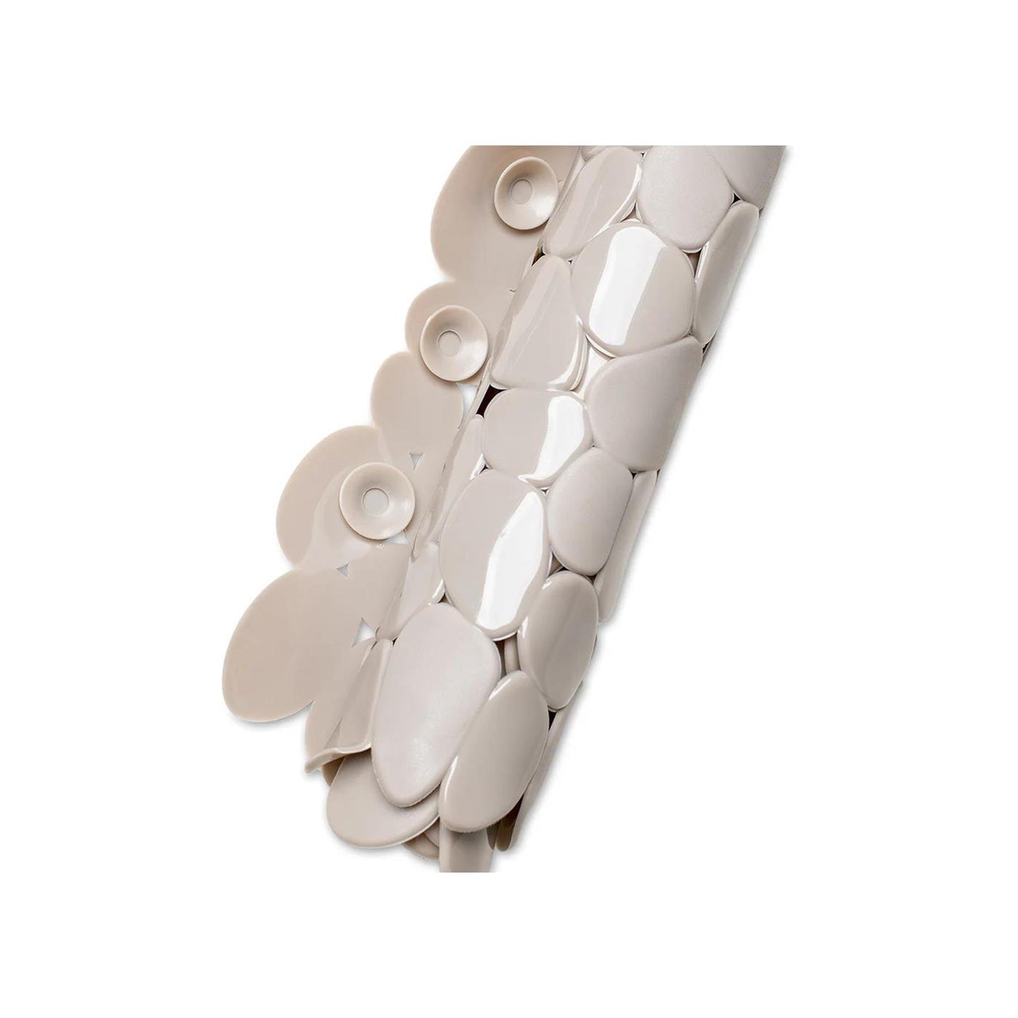 Wicotex anti-slip badmat pvc 68x35cm taupe