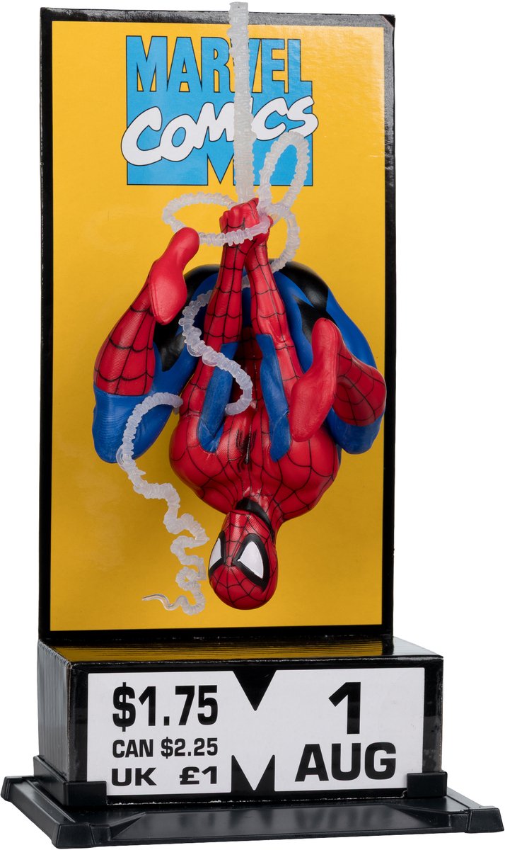 Mcfarlane Toys Marvel - Figure - Spider-Man #1 scatola angolare da collezione