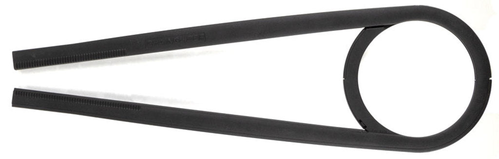 Hebie XL Chain Guard 7cm Negro