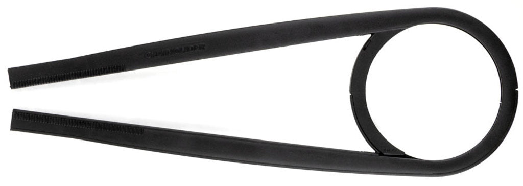Hebie Chainglider 350 - Pantalla de cadena de bicicletas 455 mm de negro