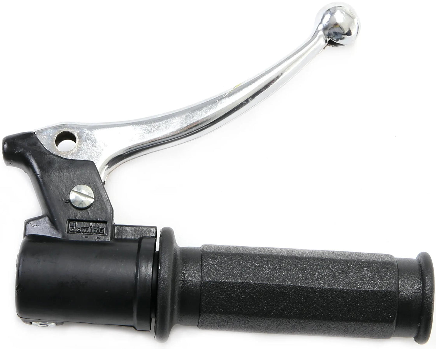 Domino gasdraaigreep armatuur piaggio style throttle grips alu sw 1-pull, brake leve