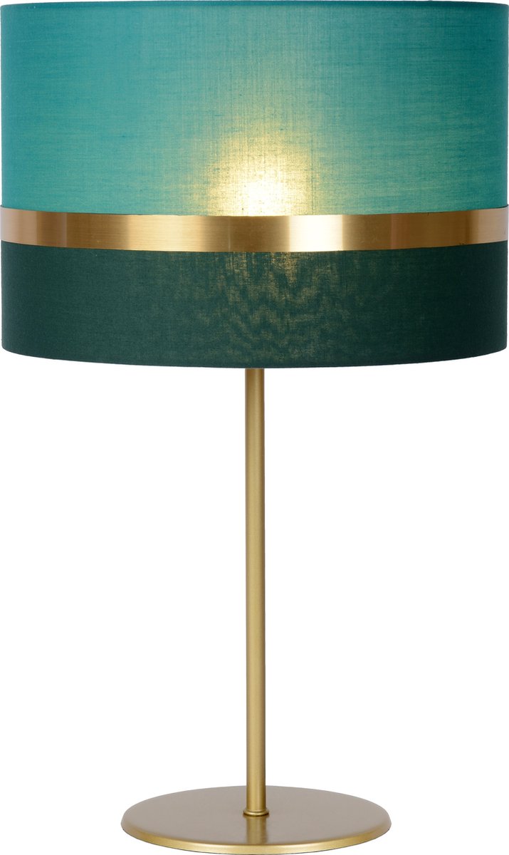 Lucide extravaganza tusse - tafellamp - ø 30 cm - 1xe14 - groen