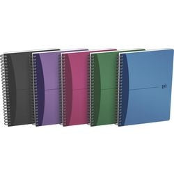 Scritta a spirale urban mix oxford pp a5 a quadri 90 g m2