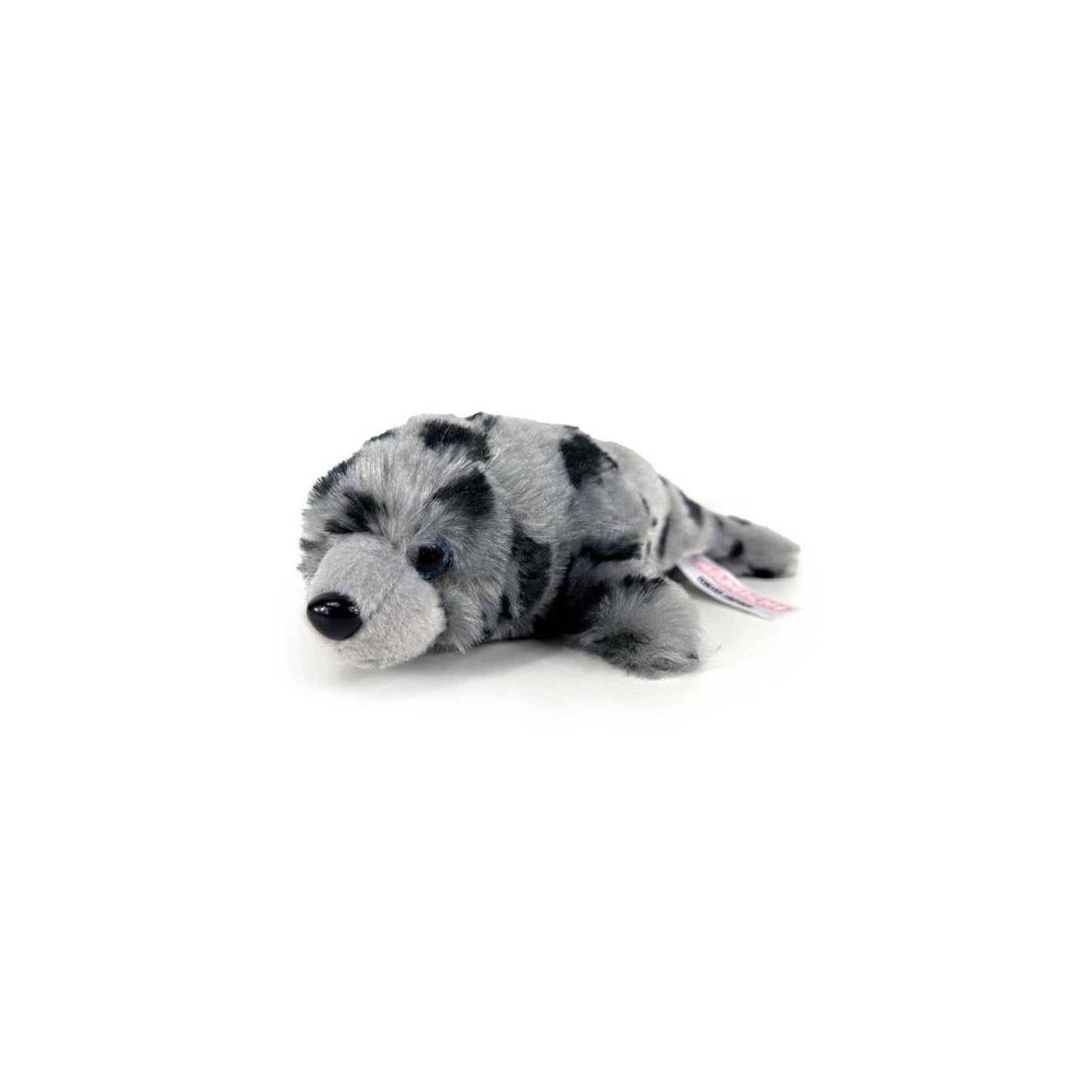 Foca de peluche gris con puntos 22cm
