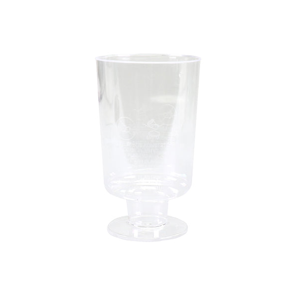 Bicchiere da shot in plastica a piedi (20x 4cl)