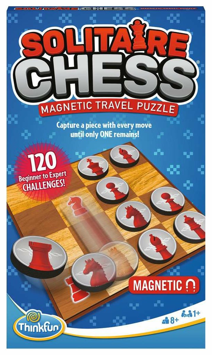 Ravensburger solitaire chess magnetic travel puzzle