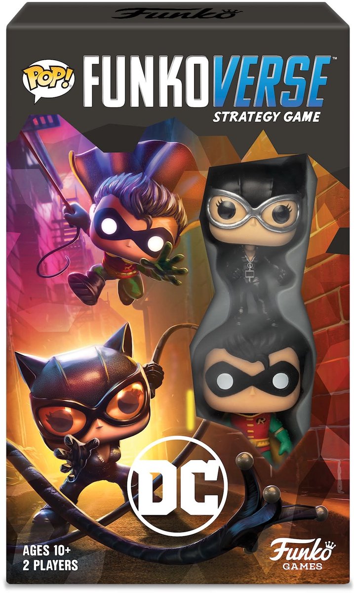 Funkopop! nuovo gioco di strategia: dc espanso da solo