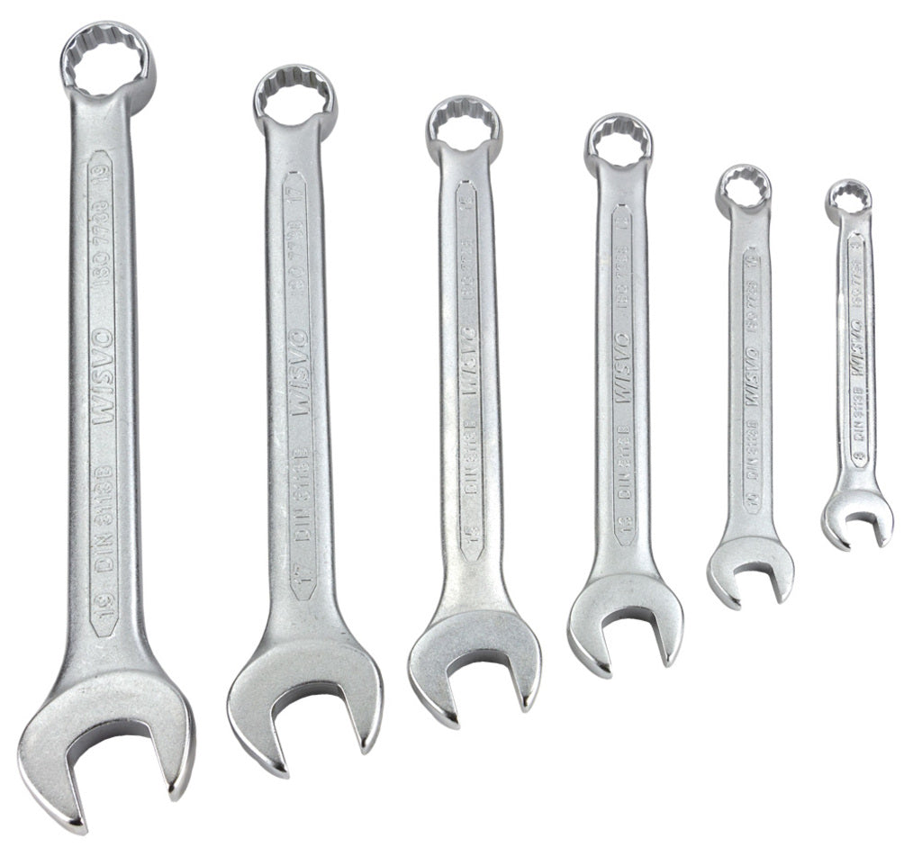 Set chiavi ad anello curvo Wisvo grs 6 pz