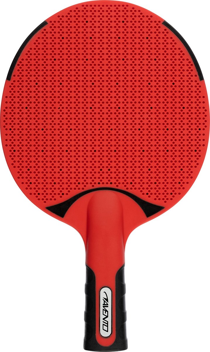 Racchetta da ping pong Avento - outdoor - nero rosso