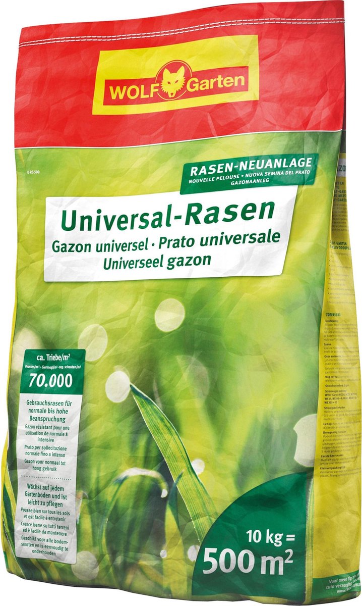 Semilla de hierba Wolf garten universal 10 kg u-rs500 - 3825070