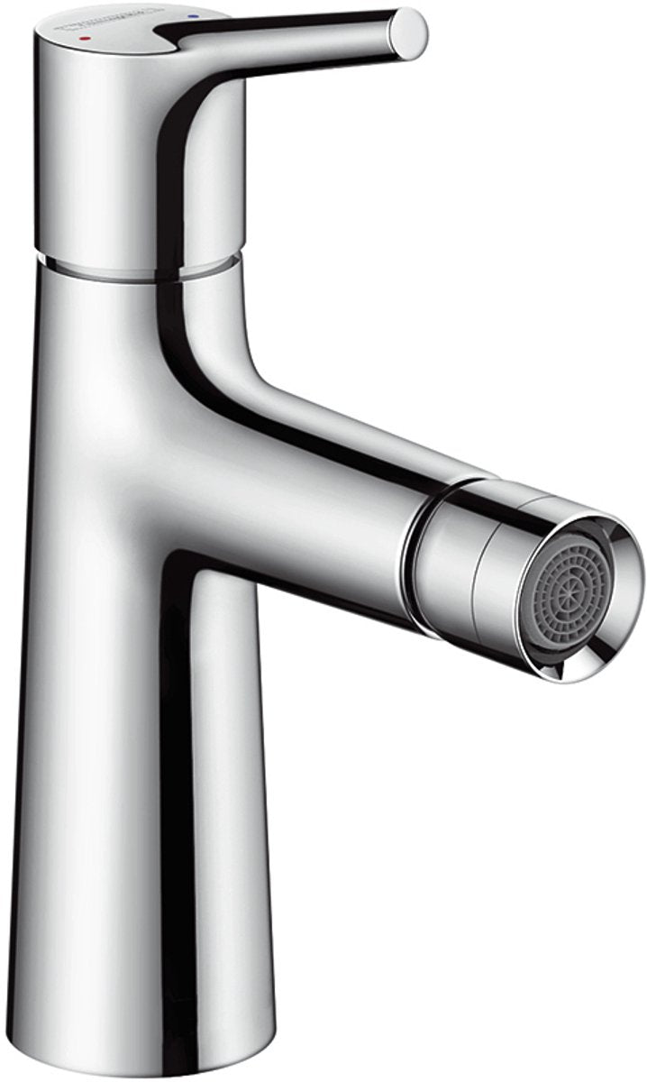 Hansgrohe Talis S - grifo monomando para bidé con desagüe con tirador, cromado 72200000