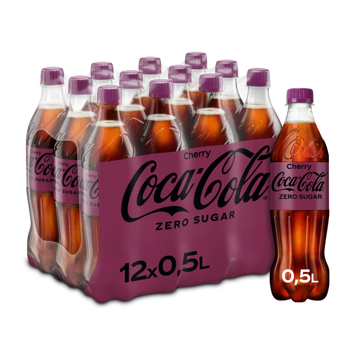 Tappo Coca-Cola Zero Cherry (12x 50cl)