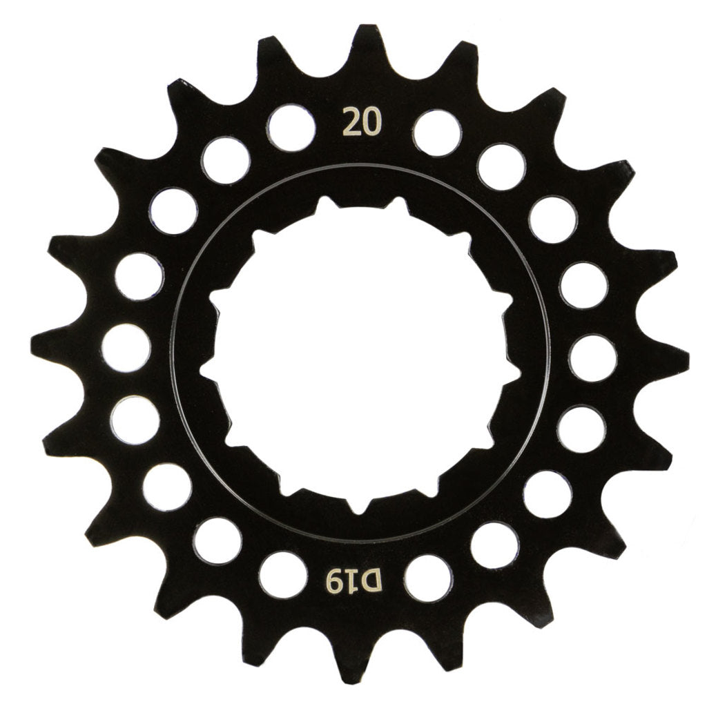 Attrezzatura kmc rohloff largo 20t posteriore nero