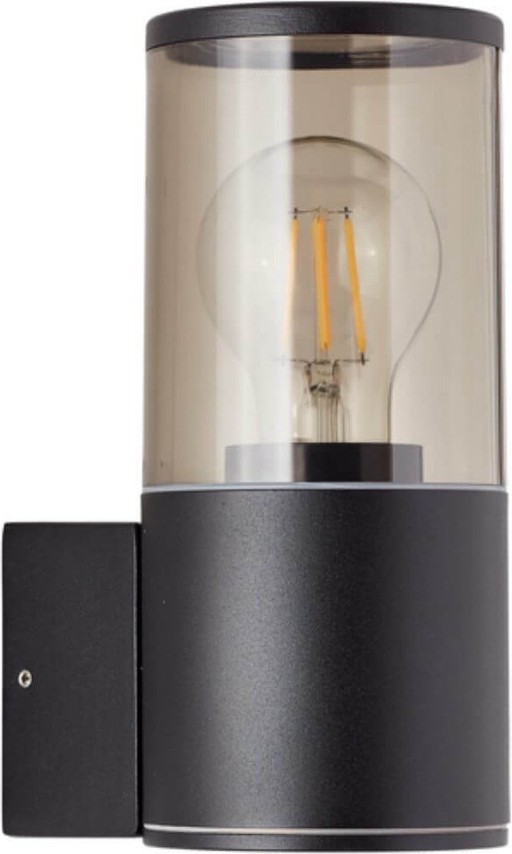 Brilliant sergioro - lampada da esterno - e27 max 1x20w - ip44 - nero