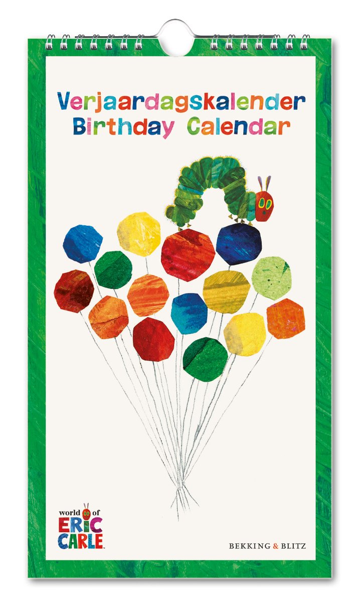 Bekking blitz – calendario de cumpleaños – calendario de arte – oruga nunca es suficiente - la oruga muy hambrienta - eric carle