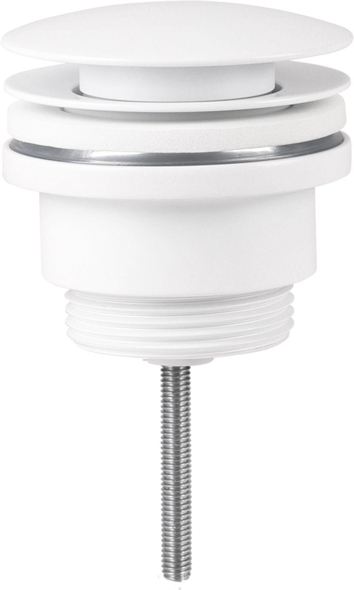 Tappo di scarico dal design diverso bianco opaco