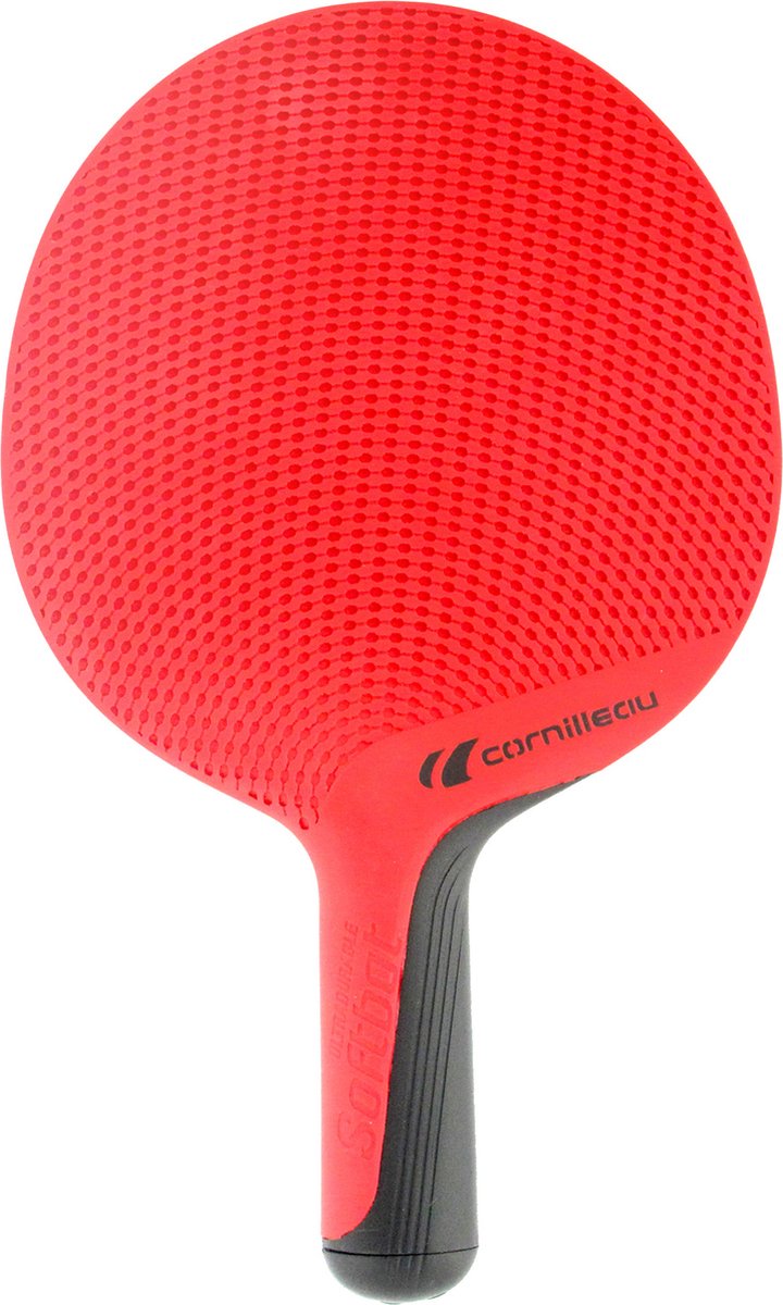 Cornilleau racchetta da ping pong morbida rossa