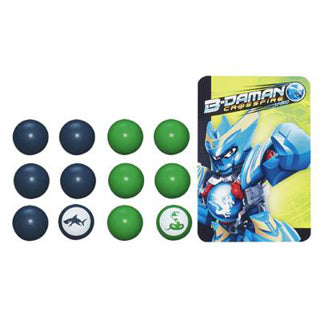 Hasbro B-Daman Crossfire Balls 16 pezzi