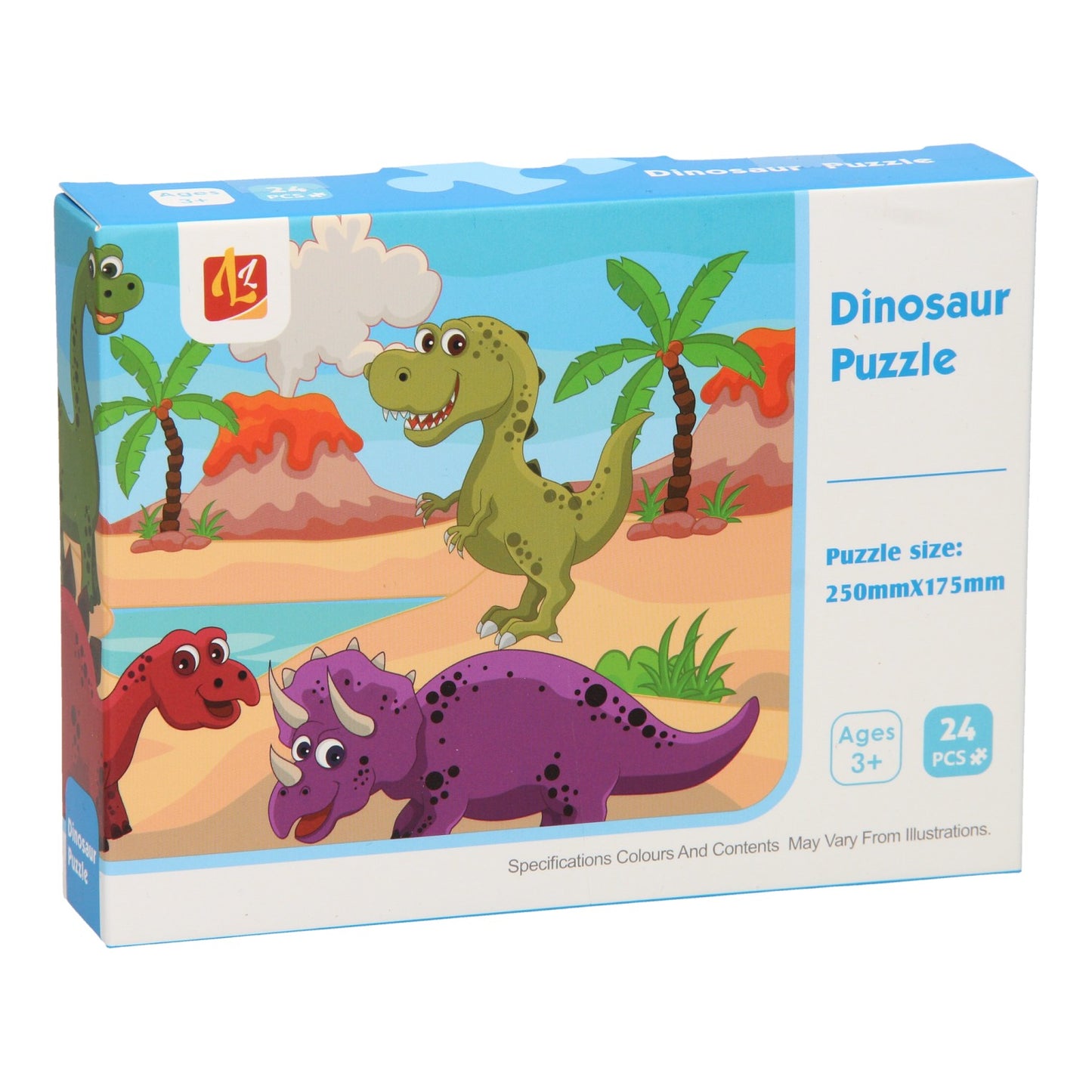 Puzzle Dino's, 24 °.