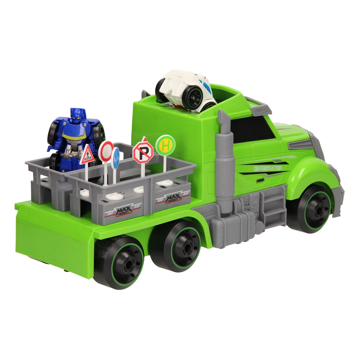 Robot max max robot trasformando set mega verde