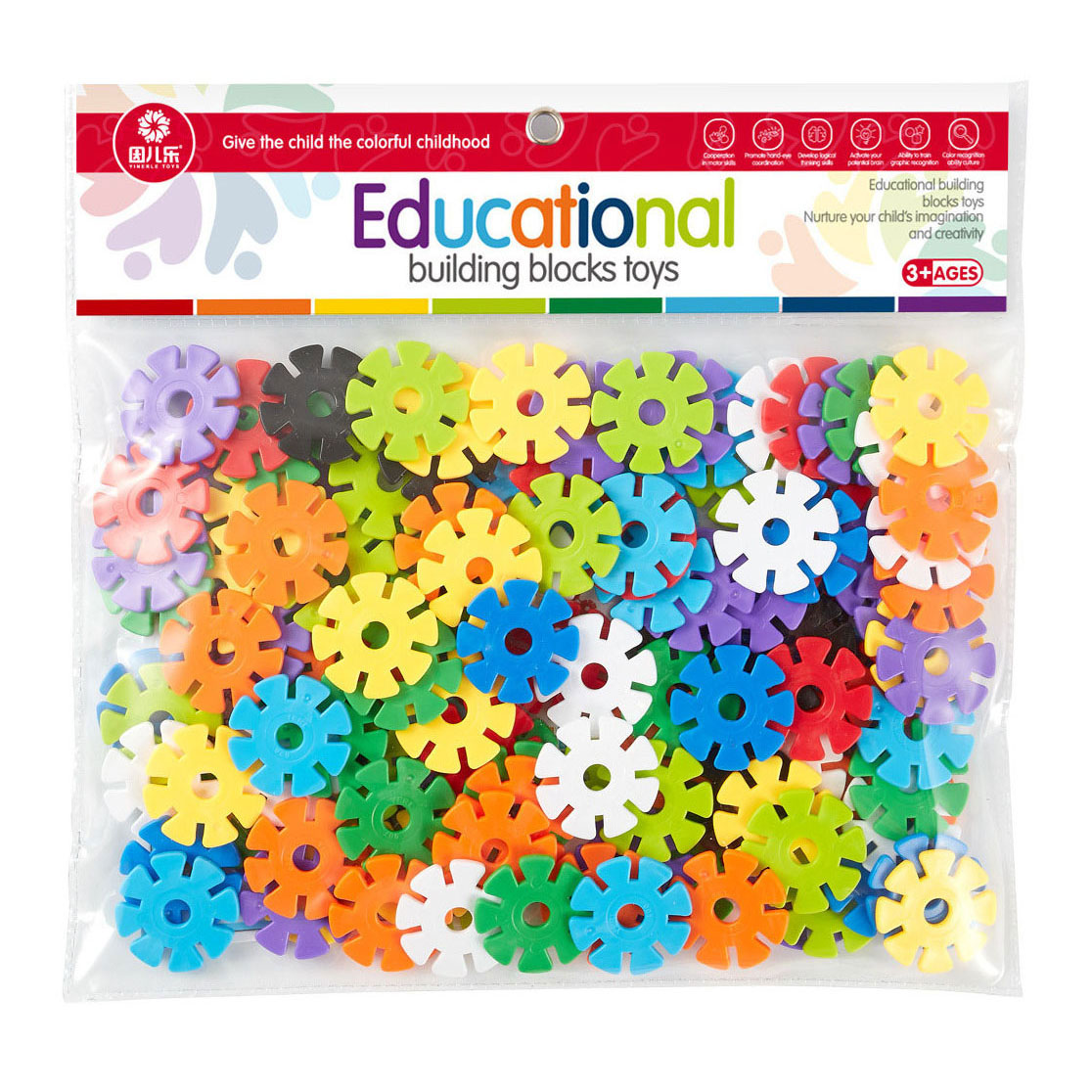 Dischi da costruzione, 129 pz.