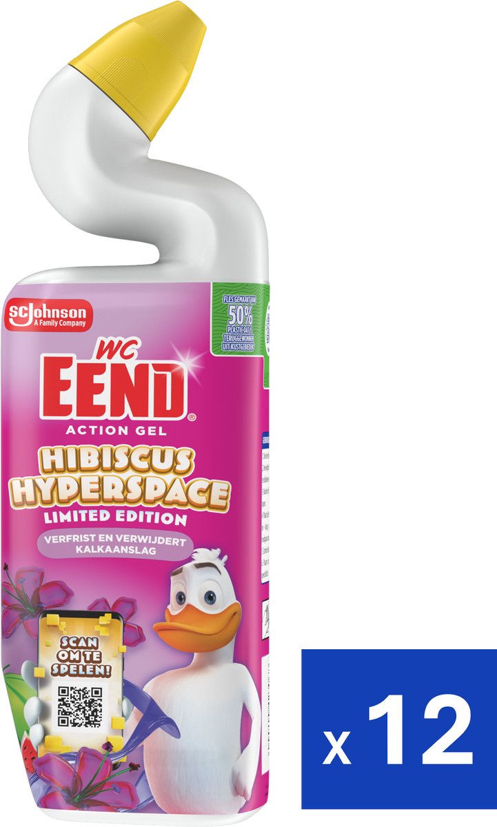 Toilette anatra detergente per WC azione ibisco iperspazio
