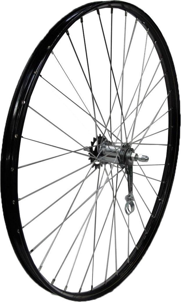 Roland Rueda trasera 28 x 1 2 Shimano RN V38 Spk de zinc negro