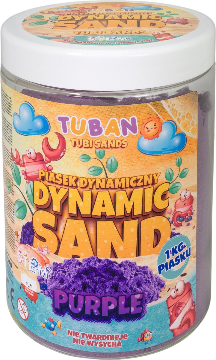 Tuban - dynamic sand – purple 1 kg