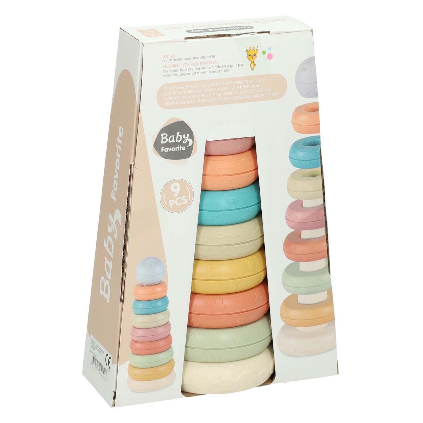 Pastello della torre dello stack baby