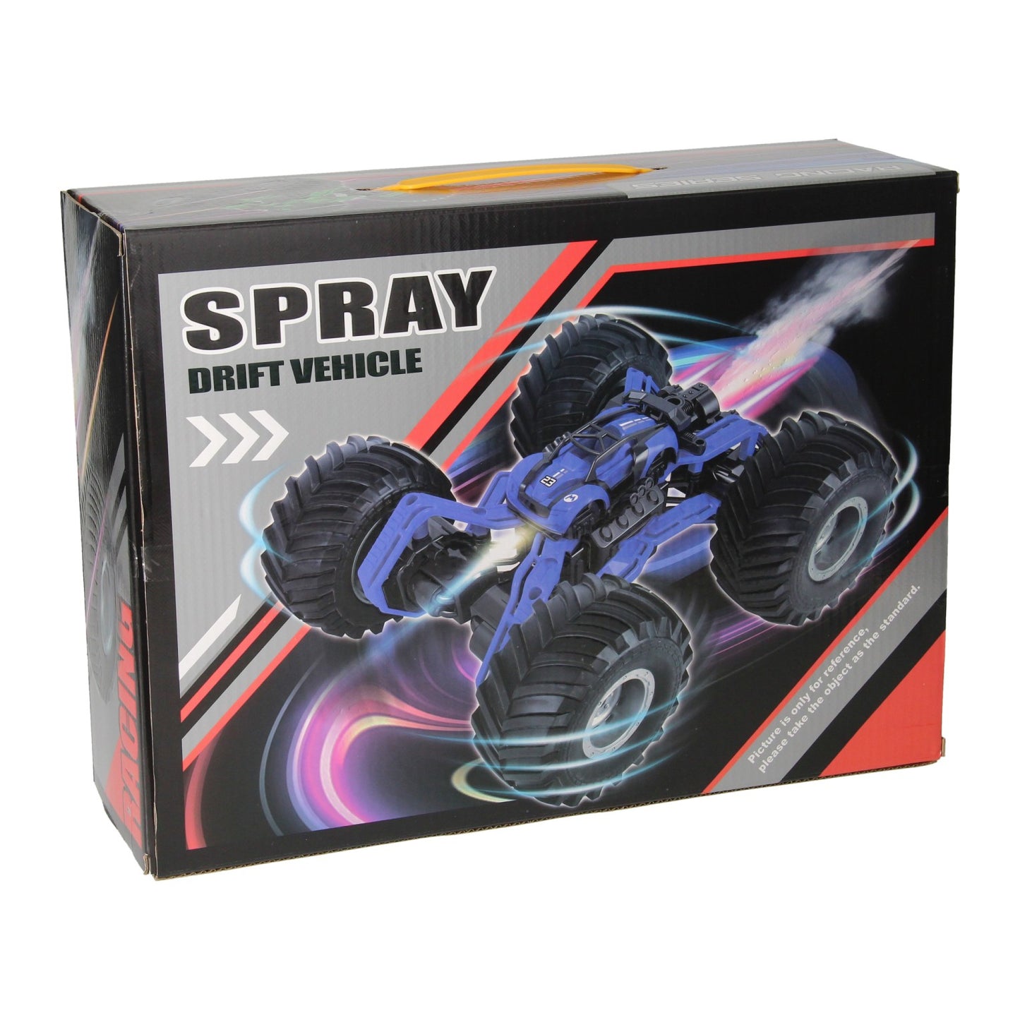Monster truck da corsa RC con funzione fumo - rosso