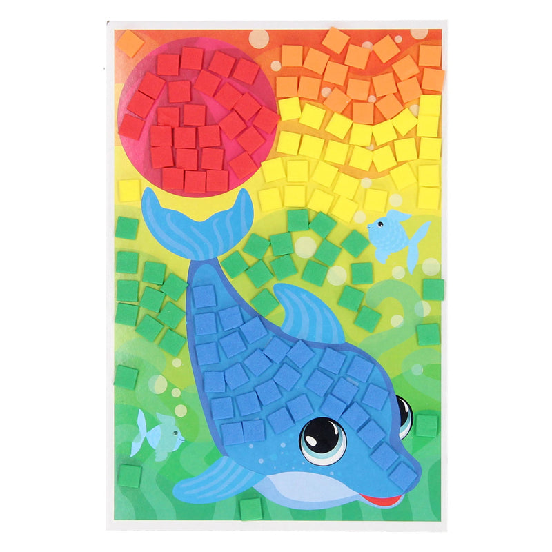 Fare un delfino a mosaico