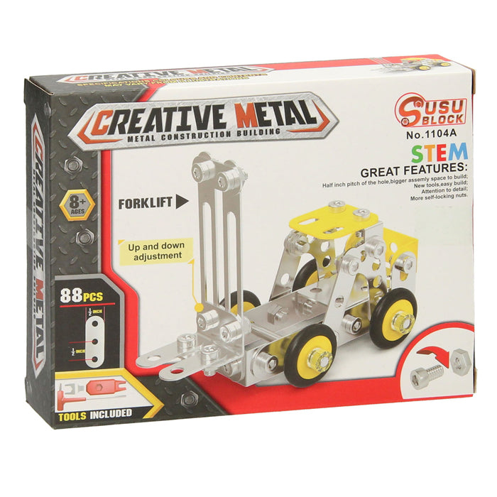 Kit di costruzione in metallo Truck del carrello elevatore di costruzione