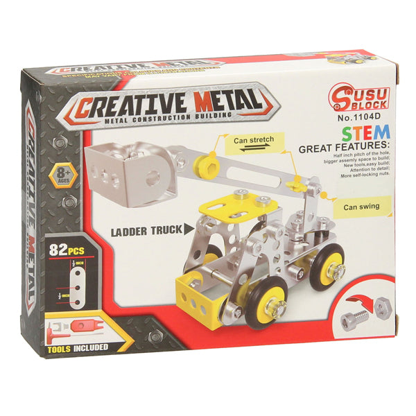 Kit di costruzione in metallo Ladderwagen