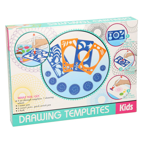 Modelli per set da disegno a spirale, 19 pz.