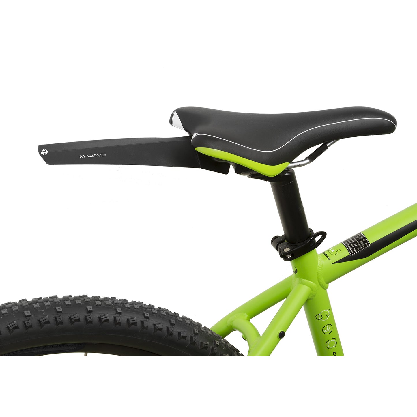 M-wave pieghevole pieghevole pieghevole fango max flex r clip-on